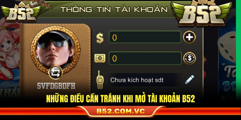 Các lưu ý khi đăng ký thành viên